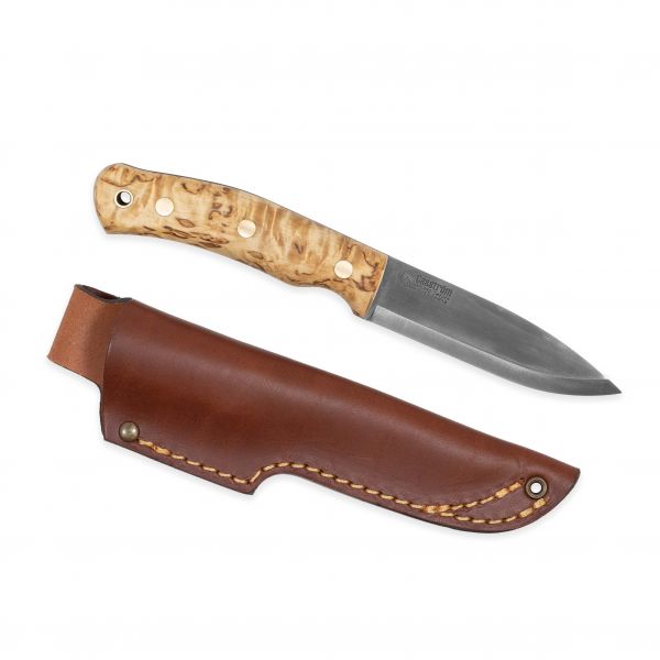 No.10 Swedish Forest Knife, Curly birch, Sleipner