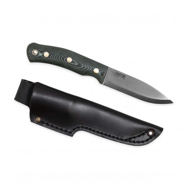 No.10 SFK, Green Micarta, Sleipner