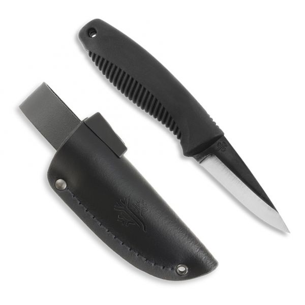 M23 Ranger Cub, 80CrV2 uncoated, leather