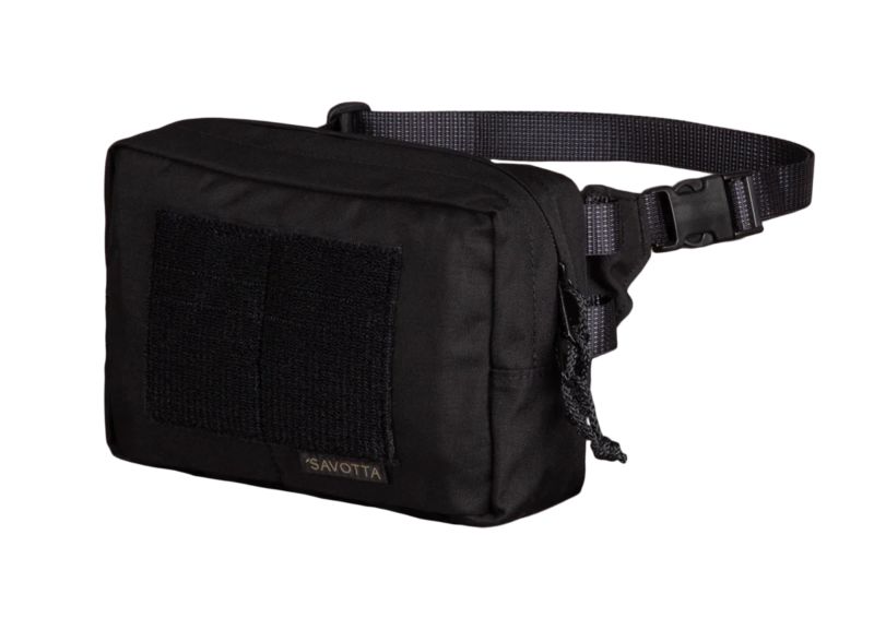 Suur-Kukkaro Hip Pack, black